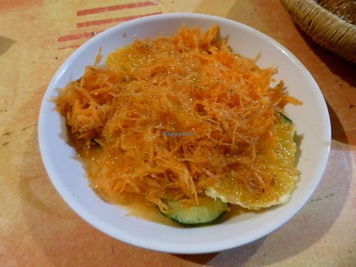 Möhrensalat at Shyadma's Vegan Food in Essaouira