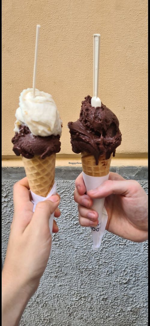 chocolate and honey melon at Cappadonia Gelati - Via Vittorio Emanuele in Palermo