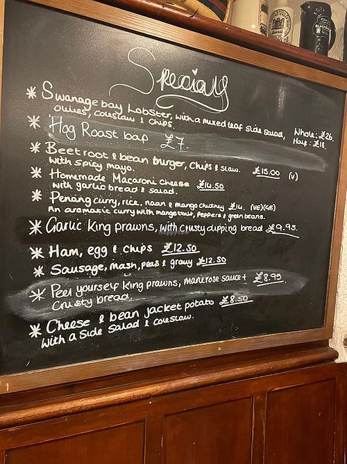   at The Kings Arms in Swanage