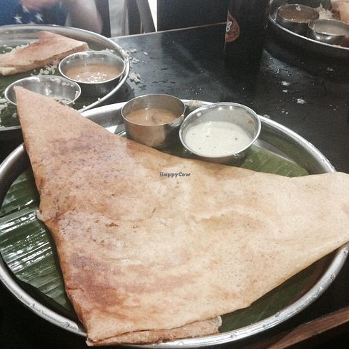 Onion dosai at Balaji Dosai in Kandy