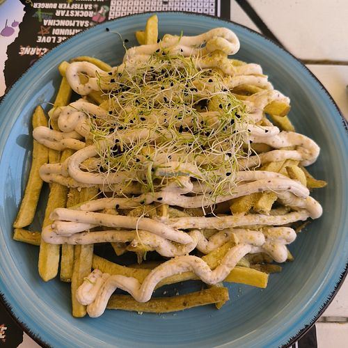 Vegan chips at Da Sebas Urban Food in La Manga