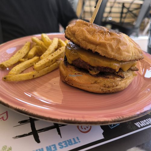 Hamburguesa con proteína vegetal at Da Sebas Urban Food in La Manga