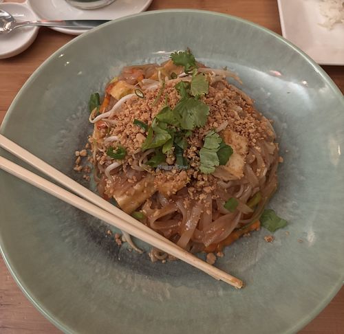 Pad Thai with Tofu  at Kinnaree in Amsterdam