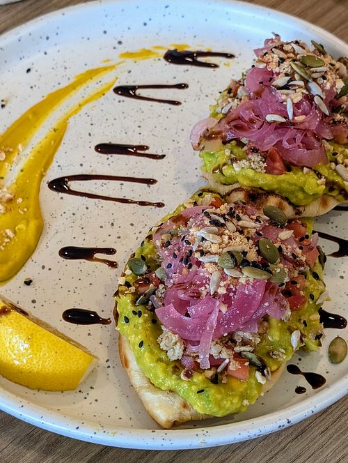 Avocado Croffle at Kia Ora Café in Koh Phangan