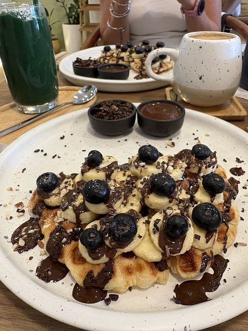 Croffles   at Kia Ora Café in Koh Phangan