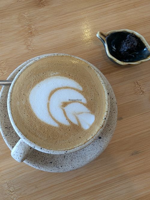 Flat white at Kia Ora Café in Koh Phangan