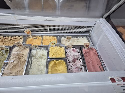 Clearly vegan labelled at Doric Bar (Caffetteria Arcosoli Bluecoop) in Agrigento