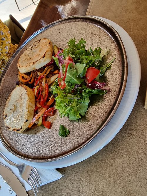 Sellerieschnitzel at Complex Lebăda Barlad in Barlad