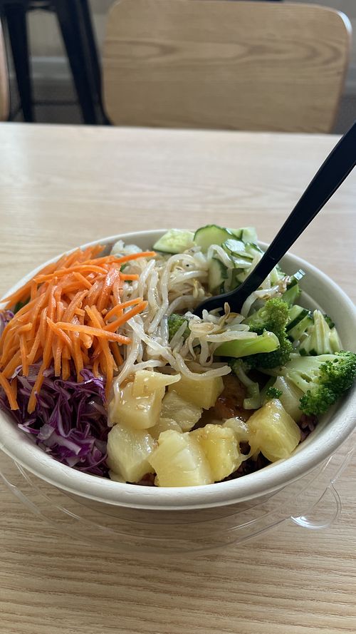   at BiBiBowl Asian Grill in Ithaca