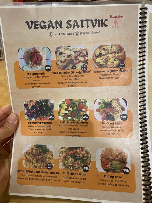   at Vegan Sattvik in Mui Ne