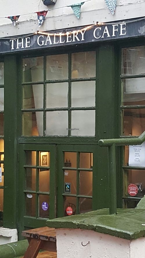 front at The Gallery Cafe in East London