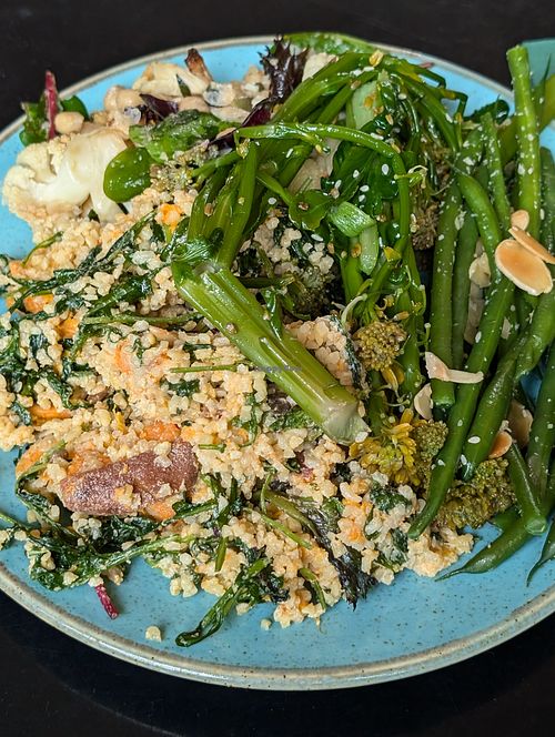 4 item regular salad at The Gallery Cafe in East London