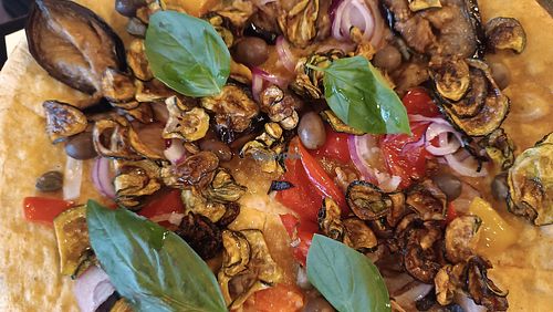 Pizza vegan at Crocca - Torino Via Madama Cristina in Turin