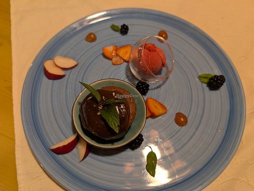 Schokoladensoufflé at Sommelier Gottfried Steiner - Gasthaus Großvenediger in Lienz