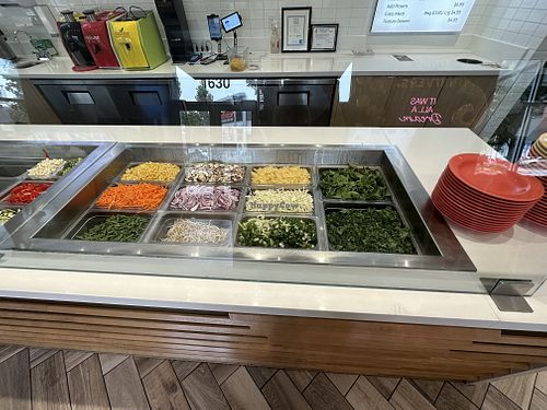 Fresh veggies  at Good Bowl in Richmond