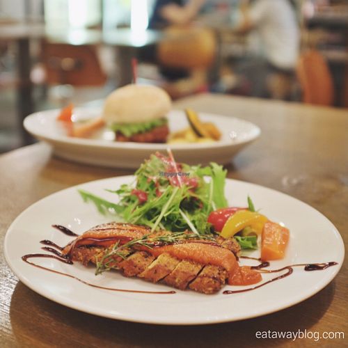 We have a great video about this restaurant!! at Pure Cafe in Tokyo