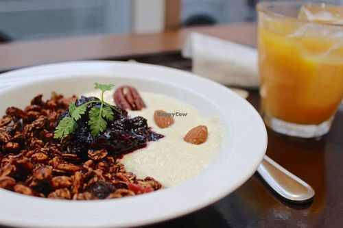 granola at Pure Cafe in Tokyo