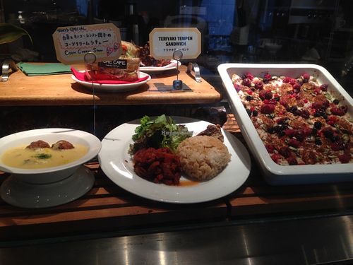 Tempting at Pure Cafe in Tokyo