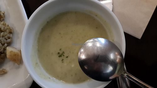 soup of the day at Pure Cafe in Tokyo