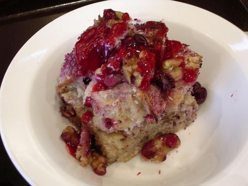 Banana pudding. at Pure Cafe in Tokyo