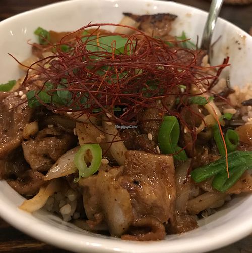 Kobe BBQ Bowl at VegiOasis in Huntington Beach