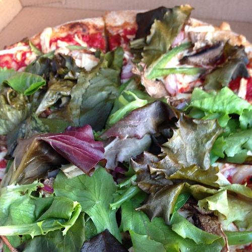 Veggie Supremo Pizza at Lucifers Pizza - Los Feliz in Los Angeles