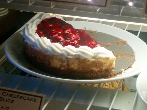 Cheesecake at Timeless Coffee Roasters and Bakery in Oakland