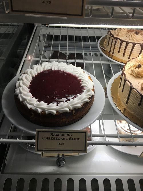 Greatest vegan cheesecake! at Timeless Coffee Roasters and Bakery in Oakland