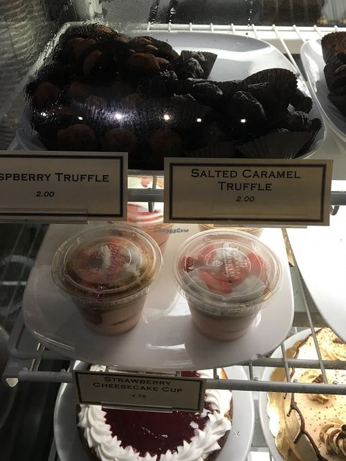 desserts case at Timeless Coffee Roasters and Bakery in Oakland