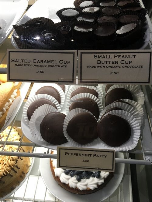 desserts case at Timeless Coffee Roasters and Bakery in Oakland