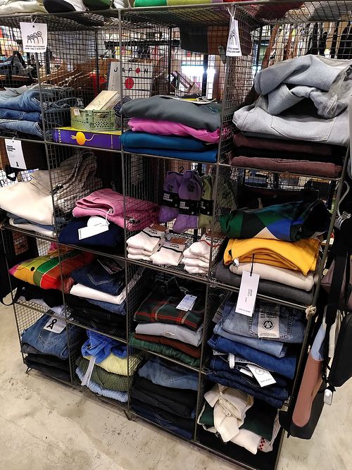 Clothing at Aujourd'hui Demain Concept Store in Paris