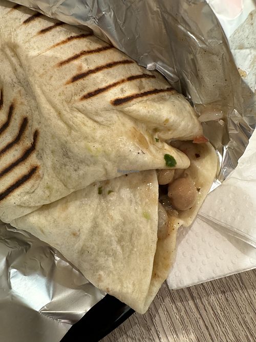 vegan (good) burrito  at Eat Culture in Berlin