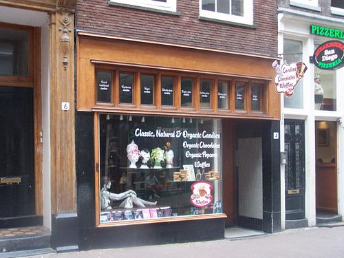 Exterior at Candy Freaks in Amsterdam