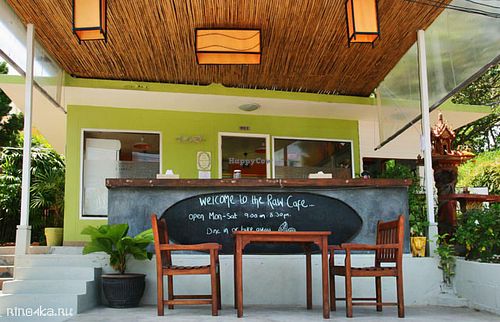 Interior at Atsumi Raw Cafe in Phuket