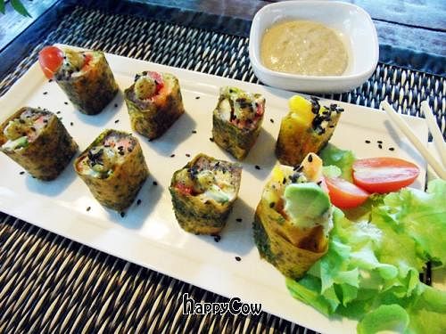 Beutiful Raw Sushi - You must try this if appreciate good quility raw food. at Atsumi Raw Cafe in Phuket