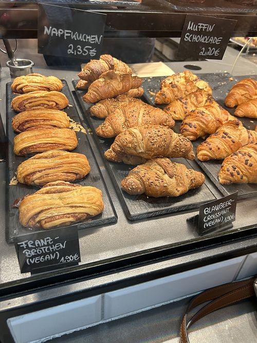 Vegan options available  at Tchibo Shop & Coffee Bar in Dusseldorf