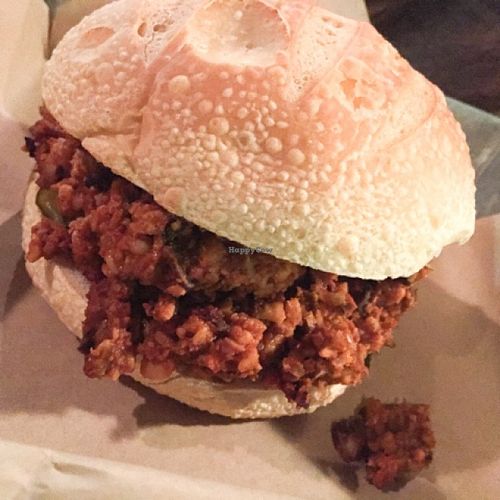 Vegan Sloppy Jane (tempeh) at Hops & Pie in Denver