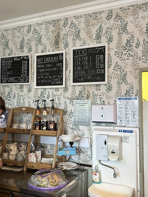 No up charge for non dairy milk  at Ripples Tearoom and Gifts in Fort Augustus