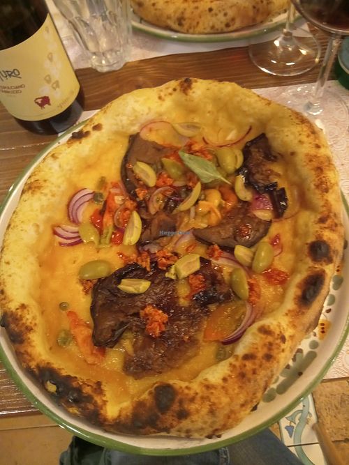 Pizza Calabria at Pizzium   in Turin