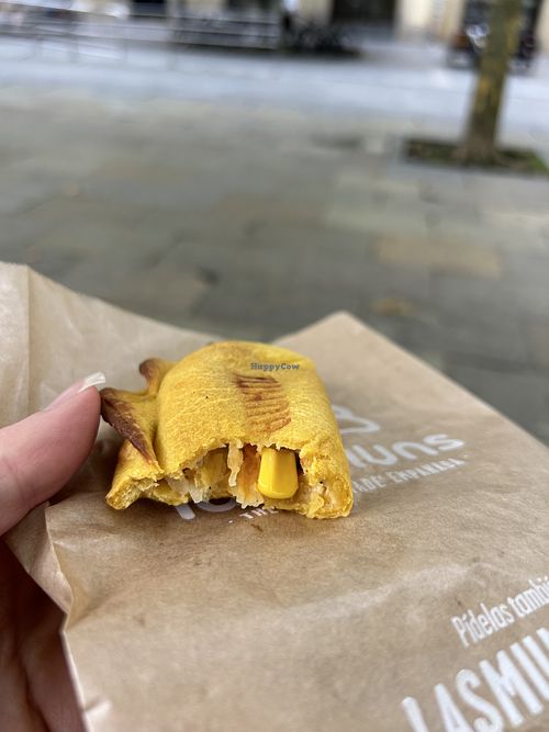 Inside of pumpkin   at Las Muns in San Sebastian