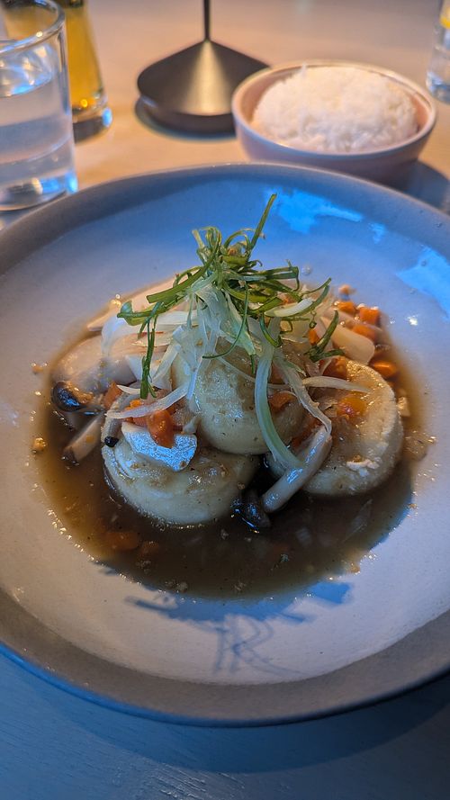 Crispy silken tofu at Mekong in Whistler