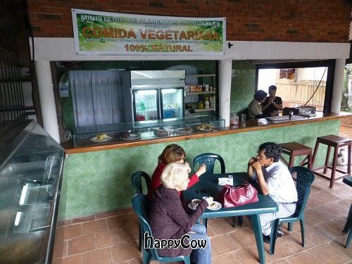 A few of the restaurant from the front at Mas Salud in Jarabacoa