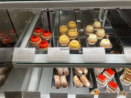 3 out of 9 vegan options, so delicious !  at Dulcis Gelato & Pasticcini in Cambridge