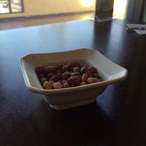 peanut starter at Bodhi Veggie Cuisine in Rosemead