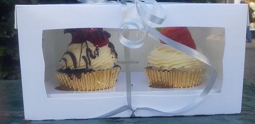 Blackforest and vanilla cupcakes (vg) at Mama Doreen's Emporium in Harrogate