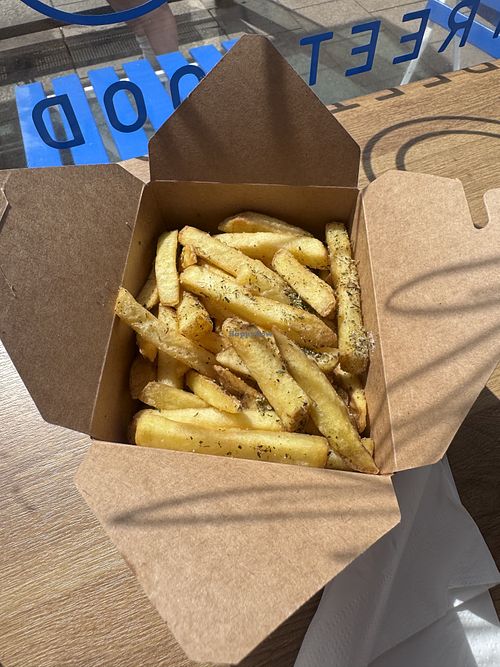 Salad   at Nixos Greek Street Food in Edinburgh