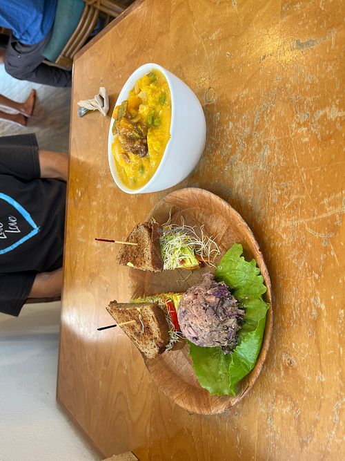   at Sweet Cane Cafe in Hilo