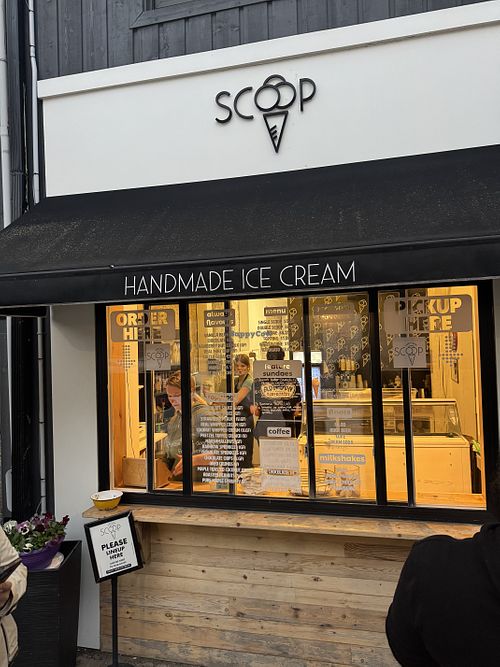 Storefront   at Scoop Ice Cream in Elora