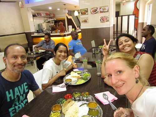 Thali set at Thali NR Sweets Cafe in Penang