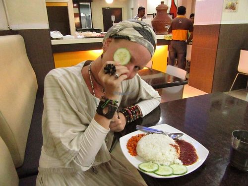 Nasi Lemak at Thali NR Sweets Cafe in Penang